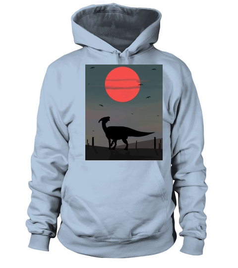 Dino in siluet3 Women's Hoodie