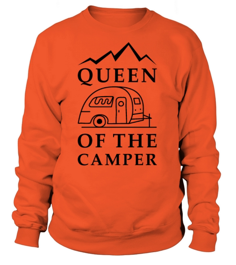 Queen of the RV - Camping Camper Vacation Gift Women's Sweatshirt