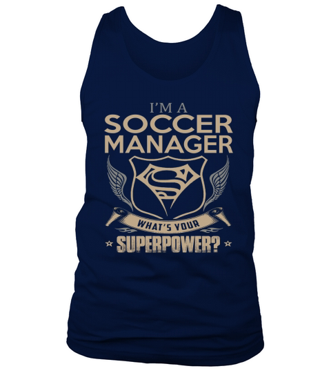 SOCCER MANAGER Tank Top Unisex