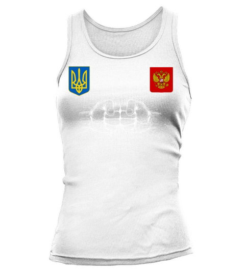 Ukraine and Russia Tank top Woman