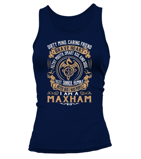 MAXHAM Brave Heart Dragon Name Shirts Tank top Woman