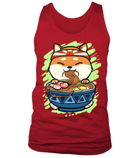 Ramen Gift For A Shiba Ino Dog Lover Men's Tank Top