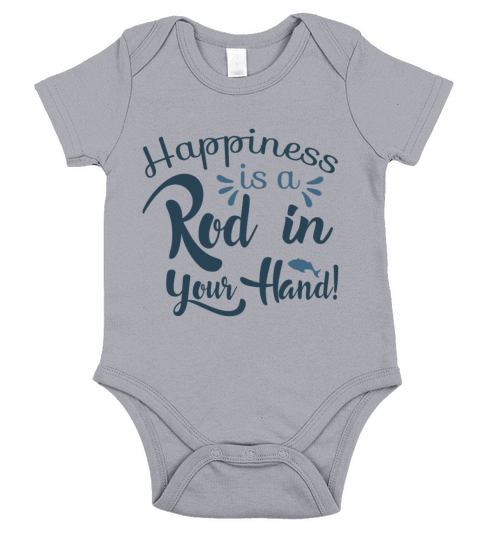 Fischer Fathers Day Gift Short Sleeve Baby One-Piece