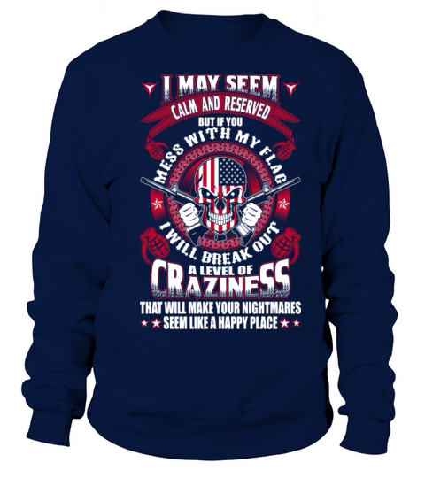Military - Your nightmares seem like a happy place Women's Sweatshirt