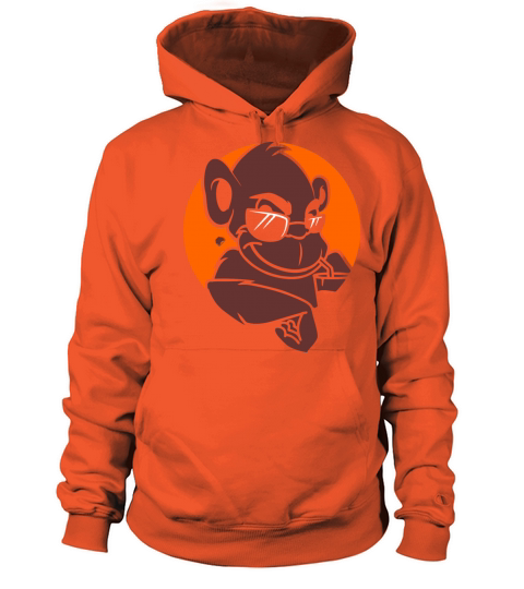 Cool Monkey Animal Women's Hoodie