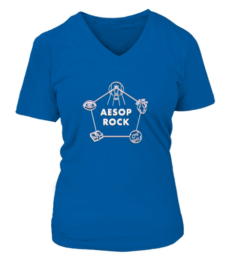 aesop rock  Stunning Design Print V-neck T-Shirt Woman