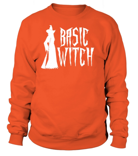 Basic Witch - Witches Broom Halloween Women's Sweatshirt