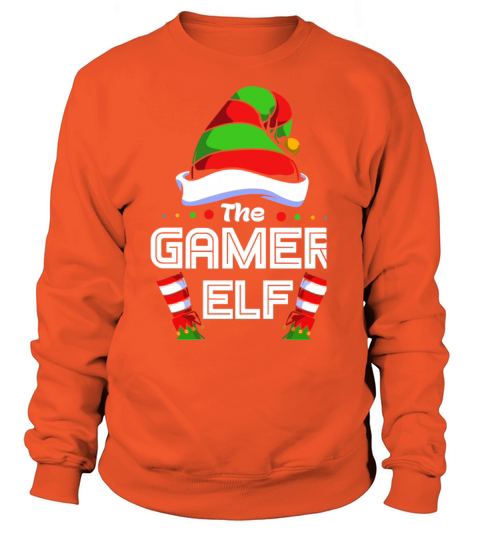 Elf Family Matching Christmas Office Gamer Elf Cla Women's Sweatshirt