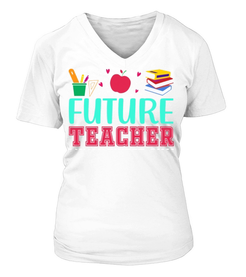 100 Days Of School Women's V-Neck T-shirt