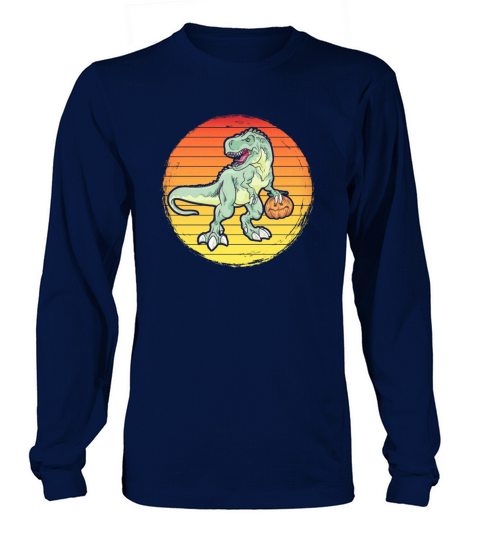 Halloween Dinosaur pumpkin costume demon Women's Long Sleeve