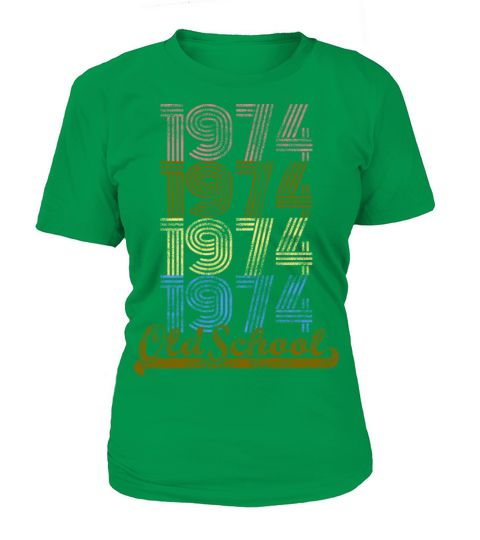 Old School 1974 Vintage Retro Shirt Women's T-Shirt