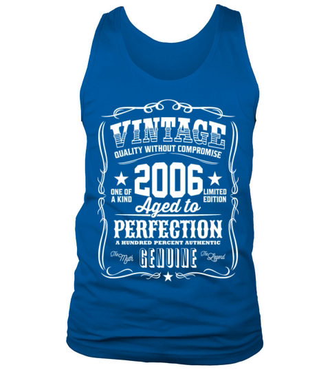 Vintage 2006 Aged to Perfection Men's Tank Top