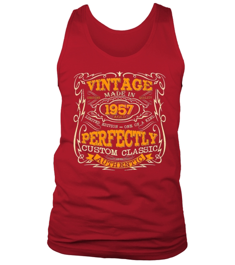 Legends Vintage Made In 1957 Tank Top Unisex