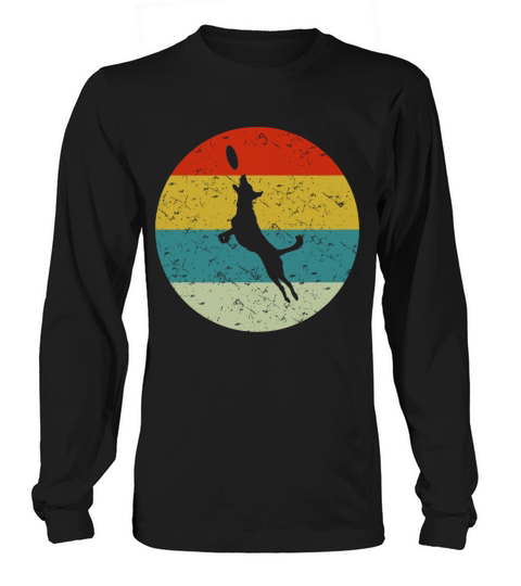dog playing Men's Long Sleeve