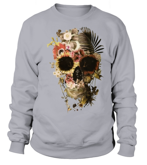 skull flower Women's Sweatshirt