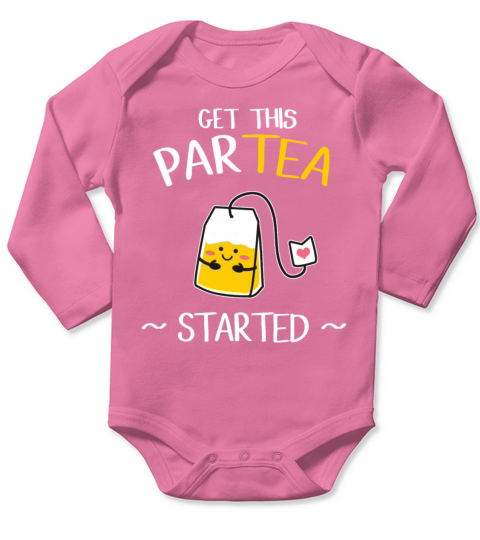 Tea Long Sleeve Baby One-Piece