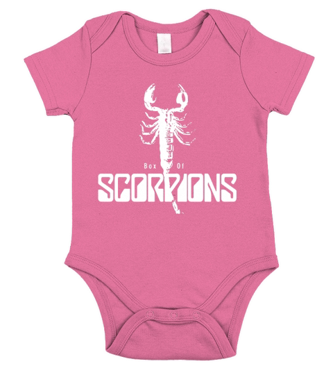 Scorpions Band Tshirt Short Sleeve Baby One-Piece