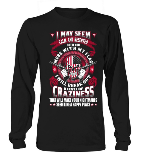 Military - Your nightmares seem like a happy place Women's Long Sleeve
