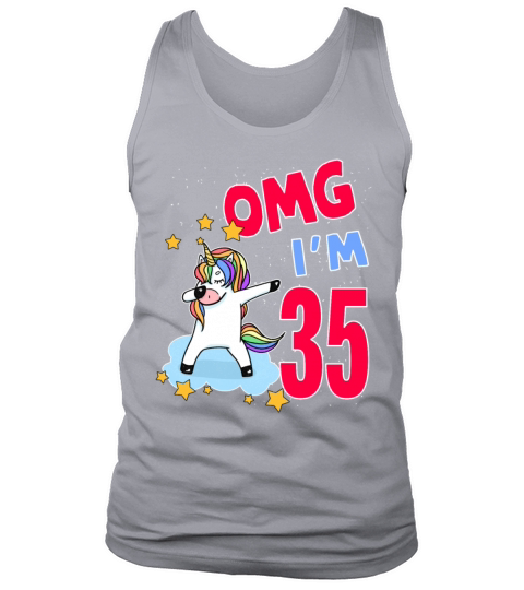 OMG I AM 35 Men's Tank Top