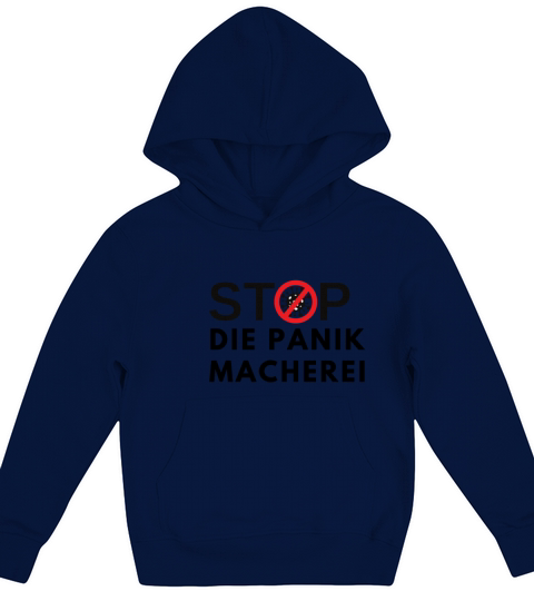 Stop die Panikmacherei german corona 2020 2021 Kids Hoodie
