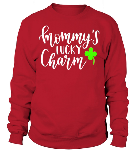 Family Mama Mom Mother Lucky Charm Kids Children Men's Sweatshirt