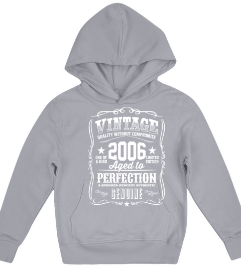 Vintage 2006 Aged to Perfection Kids Hoodie