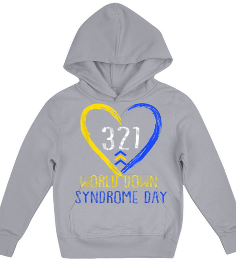 Love World Down Syndrome Awareness Day Love christ Kids Hoodie