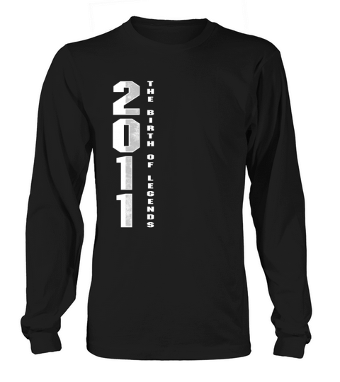 The Birth Of Legends 2011 9 th Birthday Gift Women's Long Sleeve