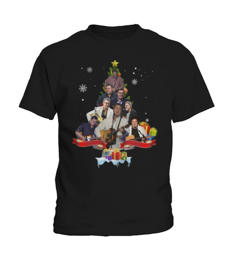 Vince Gill Christmas tree shirt Kids T-Shirt