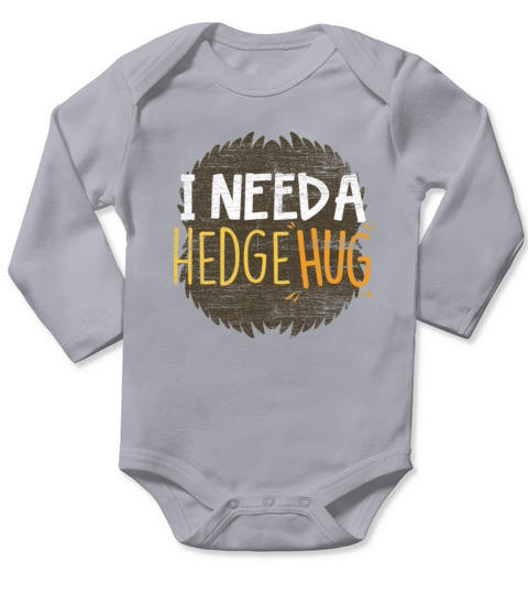 Hedgehog Long Sleeve Baby One-Piece
