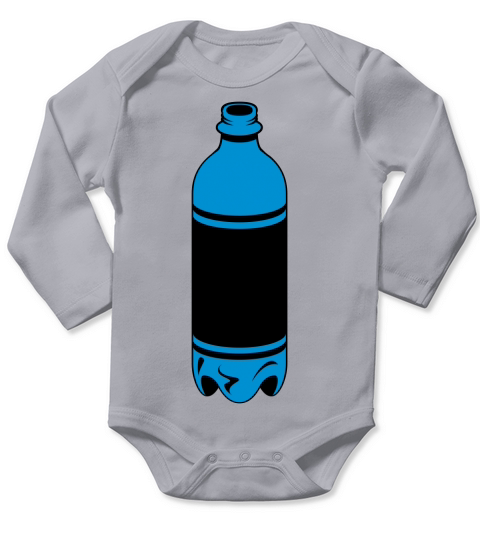 Water Bottle 2c Long Sleeve Baby One-Piece