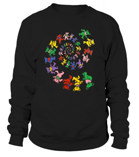 grateful dead dancing bears Sweatshirt Unisex