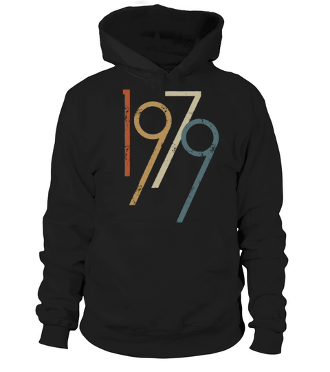 40th birthday gift vintage 1979 men women funny ha Women's Hoodie
