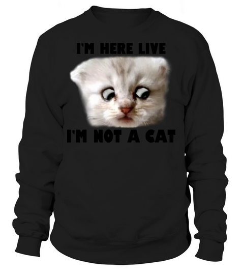 notta cat shirt Women's Sweatshirt
