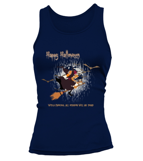 Witch broom parking Women's Tank Top