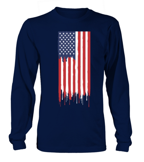 american flag Men's Long Sleeve
