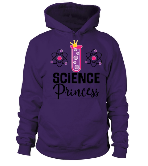 Science Princess Girls Scientist Women's Hoodie