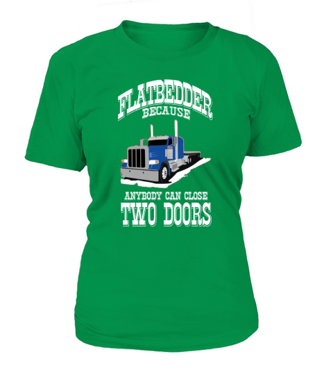Truck Driver Flatbed Two Doors T-Shirt Woman