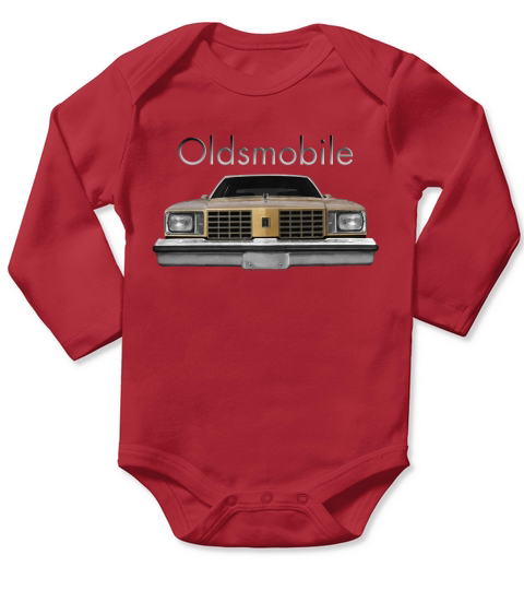 1979 Oldsmobile Hurst Front Black Long Sleeve Baby One-Piece
