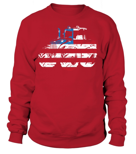 USA American Tractor Farming Farmer 4th of July Women's Sweatshirt