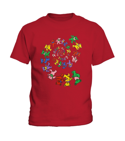 grateful dead dancing bears Kids T-Shirt