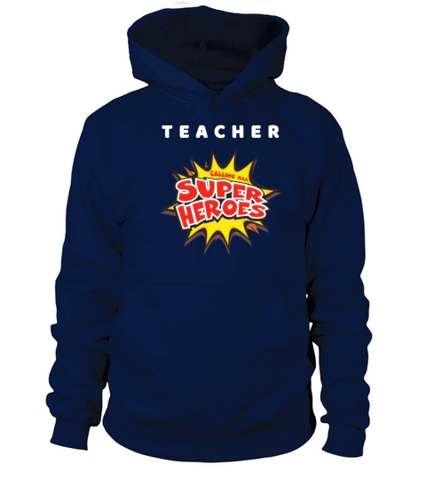 Teacher calling all super heroes Men's Hoodie