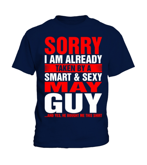 Smart And Sexy May Guy Kids T-Shirt