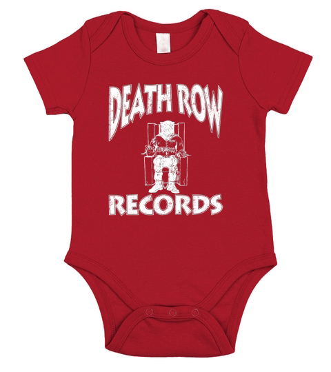 Death Row Vintage Short Sleeve Baby One-Piece