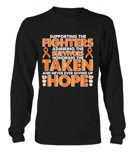 Kidney Cancer Awareness Survivor Support Warrior Women's Long Sleeve