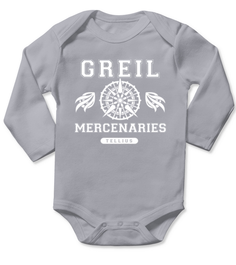 GREIL MERCENARIES FIRE EMBLEM GREIL MERCENARIES RADIANT DAWN PATH OF RADIANCE FE9 FE10 FE Long Sleeve Baby One-Piece