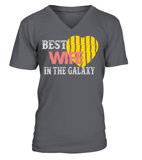 best wife in the galaxy Men's V-Neck T-shirt