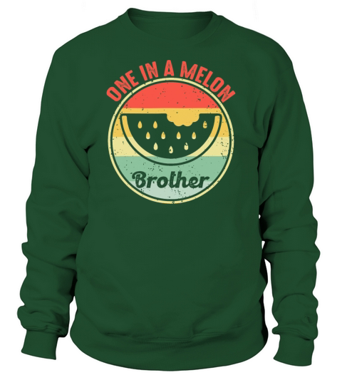 Family summer Watermelon Vintage One In A Melon Men's Sweatshirt