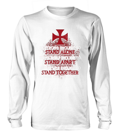 Warrior Of God - Templar - Shirt Long sleeved Unisex