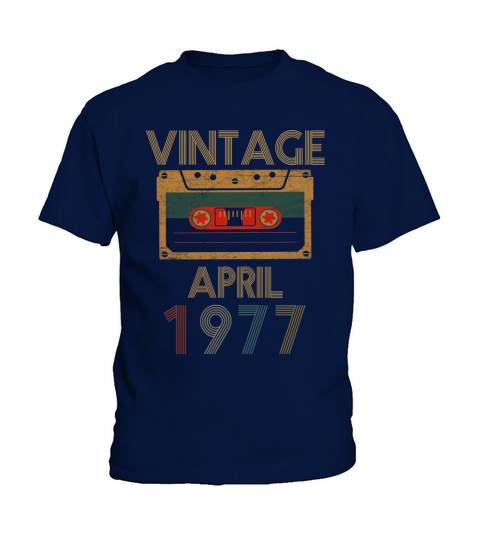 Vintage april 1977 Kids T-Shirt